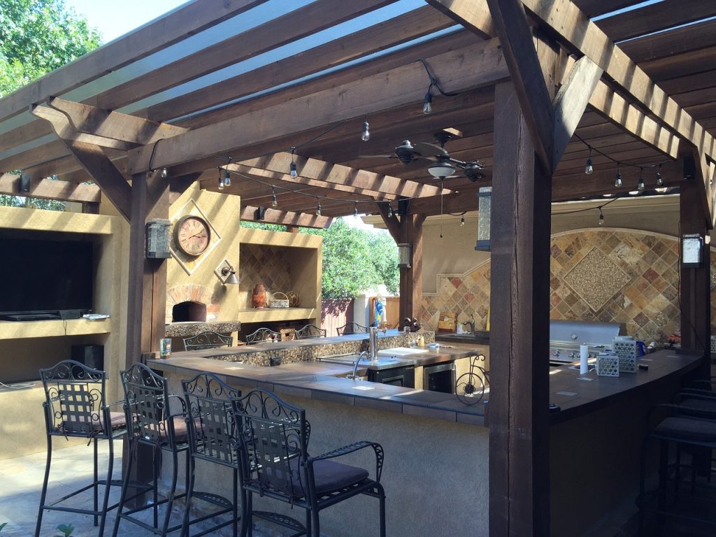 outdoor kitchen remodel in San Diego